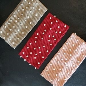 🎉 FREE WITH PURCHASE🎉 3 Pearl Headbands